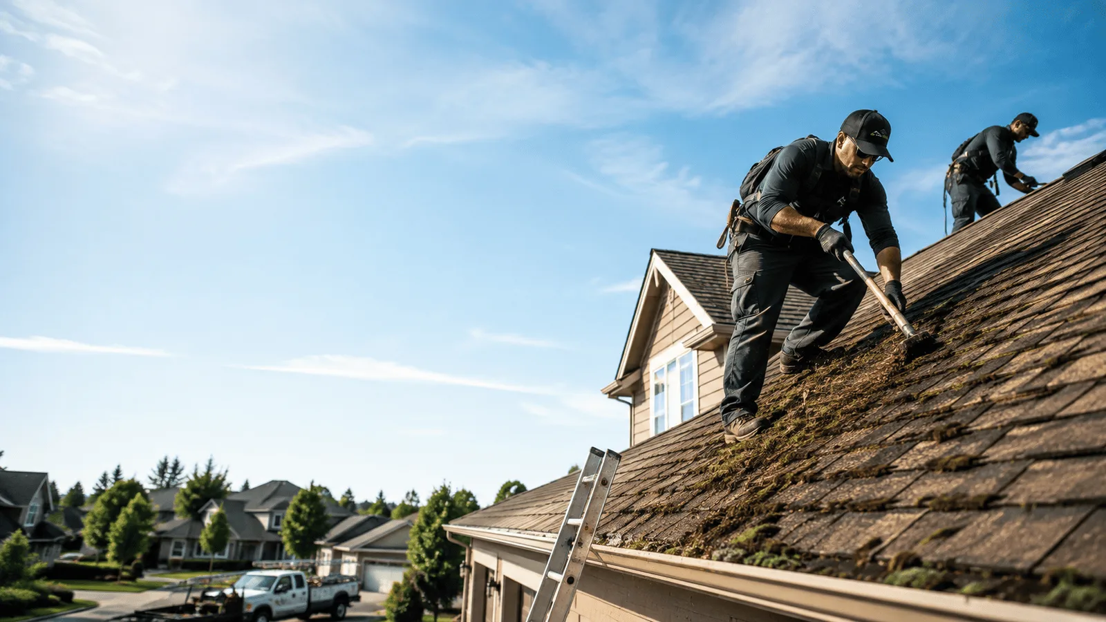 Roof Moss Removal in Topsham, ME near me